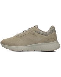 BOSS - Grüne Low-Top-Sneaker Für Herren - Lyst