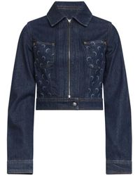 Marine Serre - Arden Trucker Jacket - Lyst