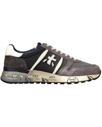 Premiata - Schoenen ,Veelkleurig ,Leer Lander Sneakers - Lyst