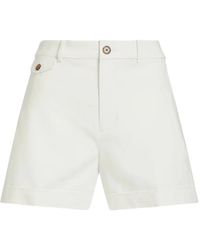 Ralph Lauren - Shorts blancos para mujer - Lyst
