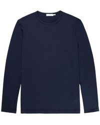 Sunspel - Long Sleeve Tops - Lyst