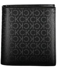 Calvin Klein - Schwarze Herren Geldbörse Rfid-Blockierung - Lyst