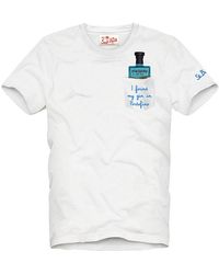 Mc2 Saint Barth - Weiße t-shirts und polos kollektion - Lyst