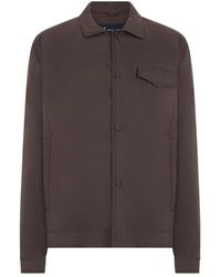 Herno - Technical Jacket With Buttons - Lyst