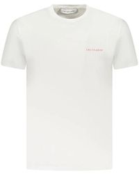 Trussardi - Weißes Baumwoll-T-Shirt Für Männer - Lyst