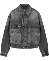 Versace - Denim Jackets - Lyst