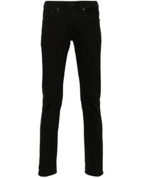 Dondup - George Zwarte Katoenen Skinny Jeans - Lyst