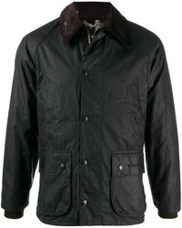 Barbour - Jassen ,Groen ,Katoen Bedale Wax Jacket - Lyst