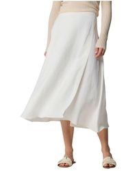 Kocca - Rokken ,Wit ,Midi Rok - Lyst