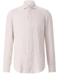 Finamore 1925 - Overhemden ,Linnen Casual Shirts - Lyst