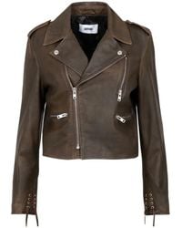 Grifoni - Leather Jackets - Lyst