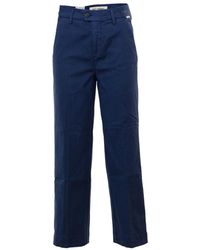Roy Rogers - Gabardine chino hose flare fit - Lyst