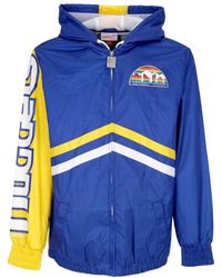 Mitchell & Ness - Fitness ,Blauw ,Nba Onweerstaanbare Windbreaker Hardwood Classics - Lyst
