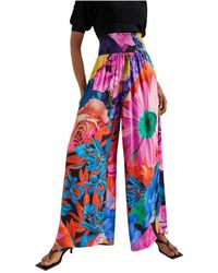 Pantaloni casual, eleganti e chino Desigual da donna - Fino al 46% di  sconto | Lyst