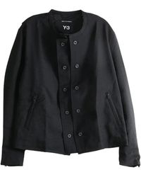 Y-3 - Ks3891 Double-Breasted Coat - Lyst