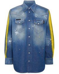 Philipp Plein - Denim Shirts - Lyst