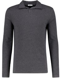 KIEFERMANN - Tops ,Grijs ,Katoen Tonin Polo - Lyst