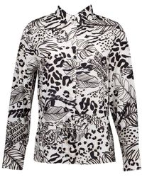 Marc Cain - Overhemden ,Veelkleurig ,Ws 51.04 W06 Blouse - Lyst