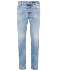 DSquared² - Logo Patch Jeans - Lyst