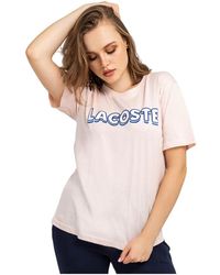 Lacoste - T-Shirt Tf0202-02P - Lyst