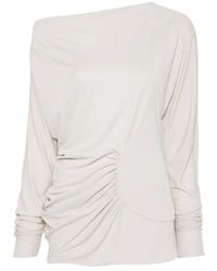 KHAITE - Long Sleeve T-Shirts - Lyst