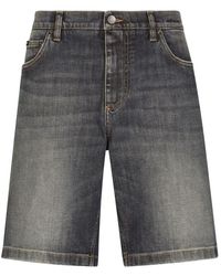 Dolce & Gabbana - Jeans-Shorts - Lyst