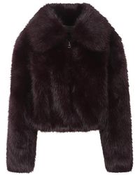 Frankie Shop - Hope Faux Fur Jacket - Lyst