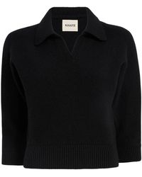 KHAITE - V-Neck Knitwear - Lyst