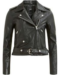 OBJECT Objnandita Leather Jacket Noos Chaqueta para Mujer