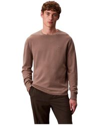 Calvin Klein - Round-Neck Knitwear - Lyst