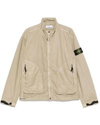 Stone Island - Jas Met Opstaande Kraag - Lyst
