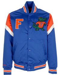 Mitchell & Ness - Florida Gators Bomberjacke Ncaa Satin - Lyst