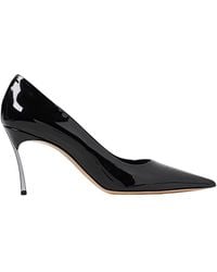 Casadei - Superblade Leren Pumps - Lyst