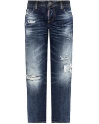 DSquared² - Cropped Jeans - Lyst