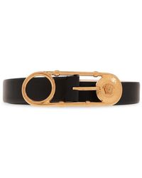 Versace - Cintura in pelle - Lyst