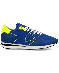 Philippe Model - Schoenen ,Blauw ,Katoen Trpx Running - Lyst