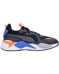 PUMA - Schoenen ,Veelkleurig ,Leer Geek Zwart/Sterk Grijs Lage Sneaker - Lyst