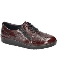 SOLIDUS - Schoenen ,Rood ,Wol Kathy Veter Schoen - Lyst