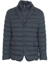 Add - Jassen ,Blauw ,Gewatteerde Jas Blauw Aw 25 - Lyst