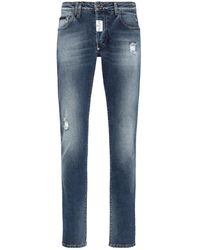 Philipp Plein - Super straight denim jeans - Lyst