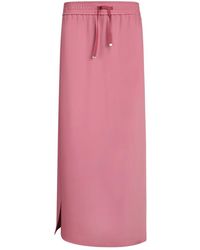 Herno - Rokken ,Roze ,Maxi Rok - Lyst