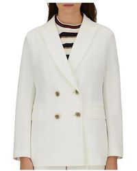 Herno - Double-Breasted Blazer - Lyst