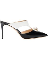 Casadei - Julia Große Rosa Pantoletten - Lyst