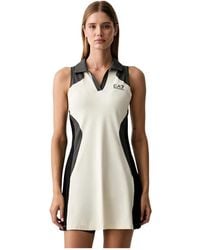 EA7 - Short Dresses - Lyst