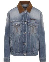Versace - Denim Jackets - Lyst