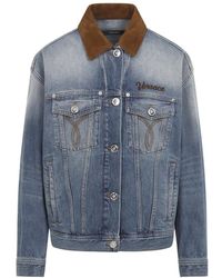 Versace - Denim Jackets - Lyst