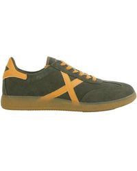 Munich - Schoenen ,Veelkleurig ,Leren Sneakers Schoenen - Lyst