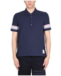 Thom Browne - Classic Collar Button Polo - Lyst