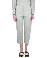 Alysi - Cropped Broeken - Lyst