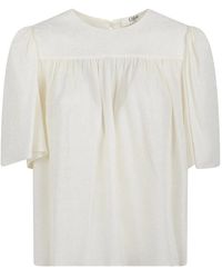 Chloé - Overhemden ,Wit ,Chloè Shirts - Lyst